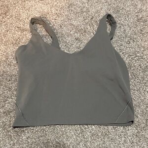 lululemon athletica Gray Crop Top